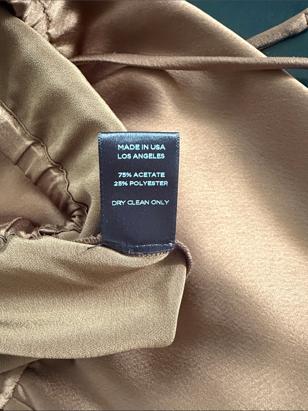 LESET Silky Drawstring Pants NWT - Henna - SZ S - Picture 5 of 5